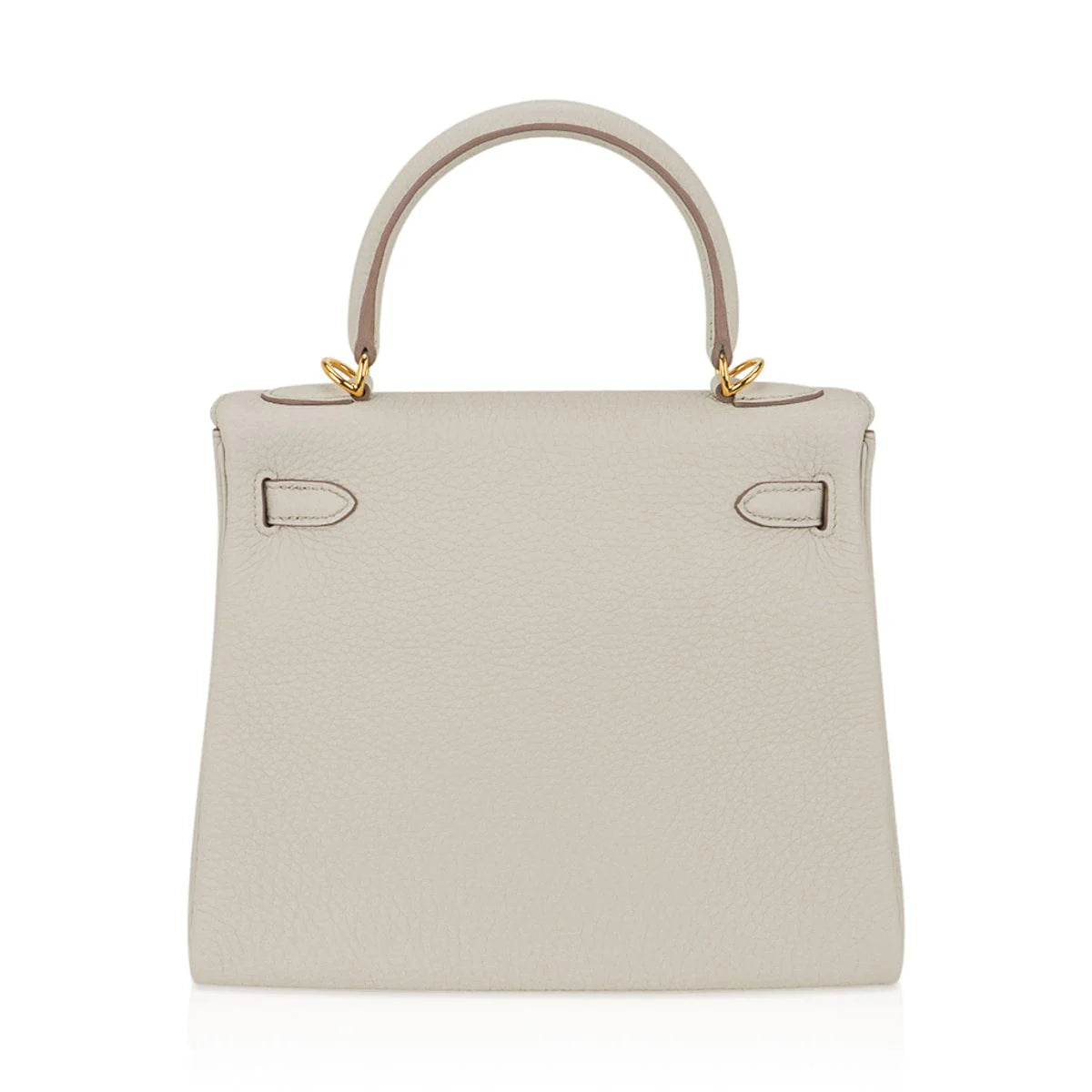 Kelly 25 Retourne Bag Beton Togo Leather with Gold Hardware