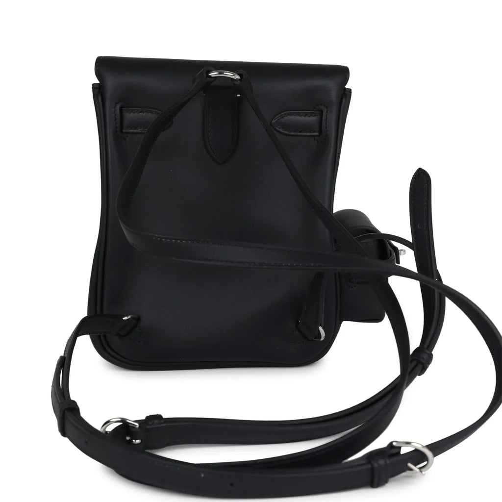 Kelly Jump Backpack Black Swift Palladium Hardware