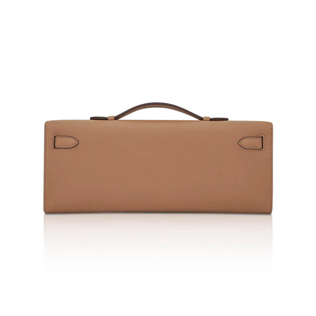 Limited Edition Kelly Cut Bag Biscuit with Gold Hardware