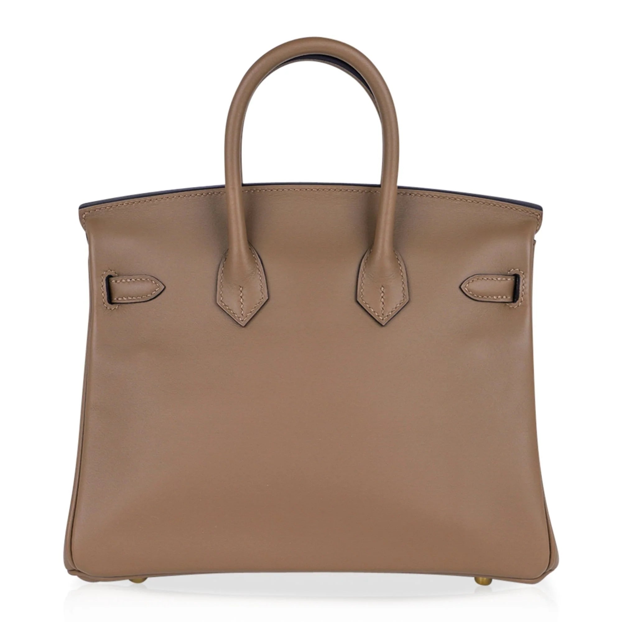Birkin 25 Beige De Weimar Veau Jonathan Leather Gold Hardware
