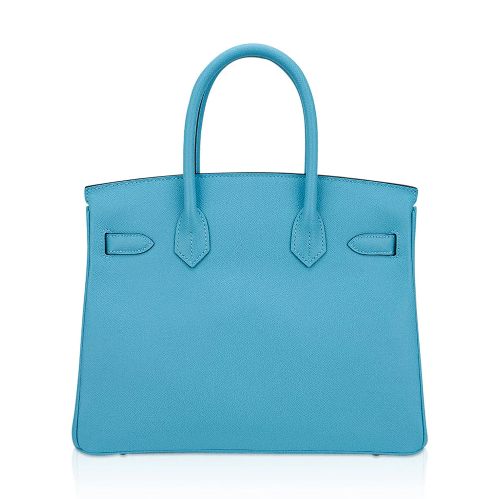 Birkin 30 Bag Blue du Nord Gold Hardware Epsom Leather