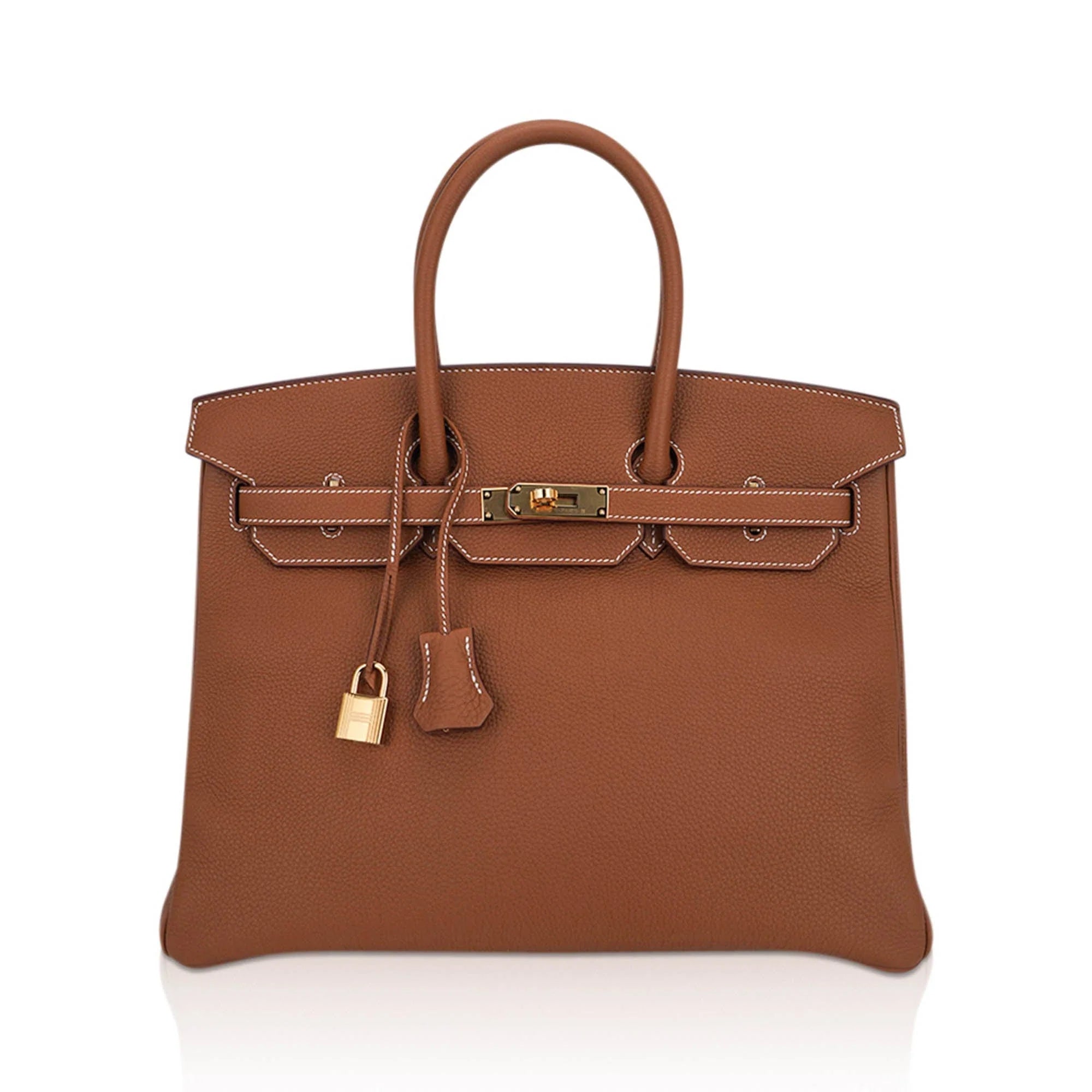 Birkin 35 Bag Gold Togo Leather with Gold Hardware