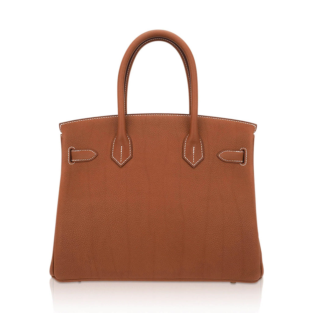 Birkin 30 Bag Barenia Faubourg Leather with Gold Hardware