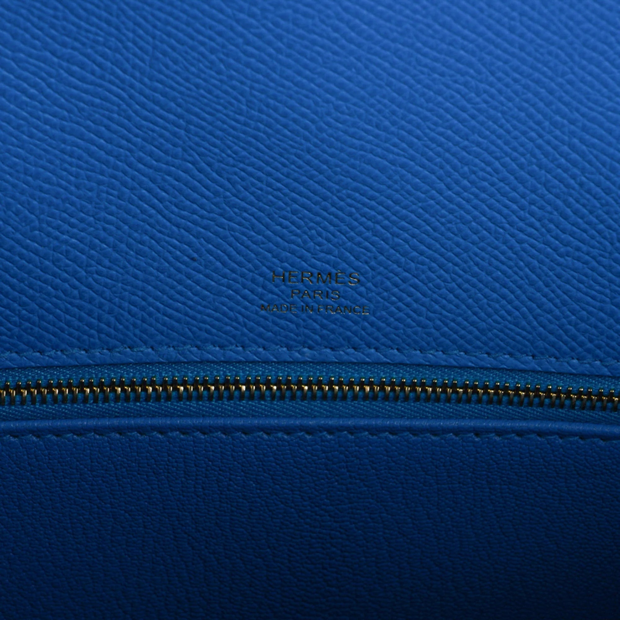 Kelly Casaque 28 Bag Black / Bleu Indigo Sellier Limited Edition