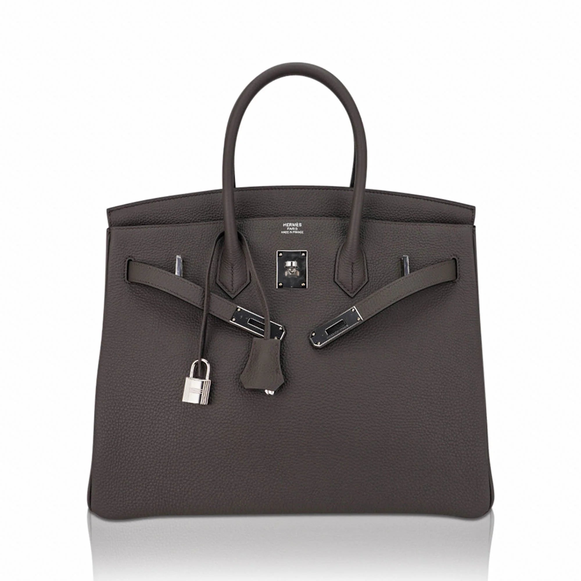 Birkin 35 Bag Etain Togo Leather with Palladium Hardware