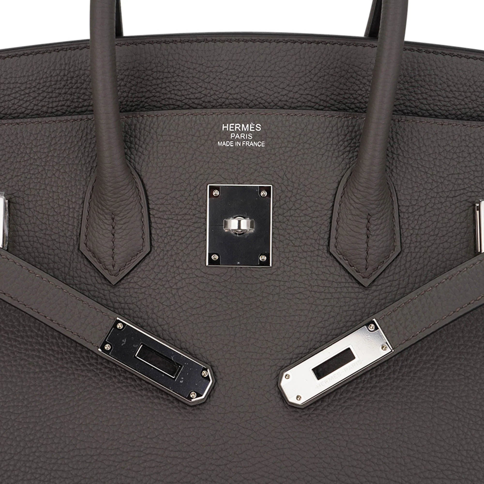 Birkin 35 Bag Etain Togo Leather with Palladium Hardware