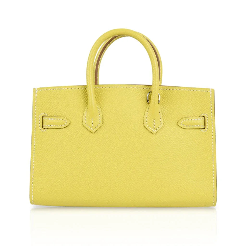 Birkin Tiny Bag Miniature Micro Lime Limited Edition rare
