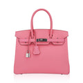 Birkin 30 Bag Rose Confetti Epsom Leather with Palladium Hardware