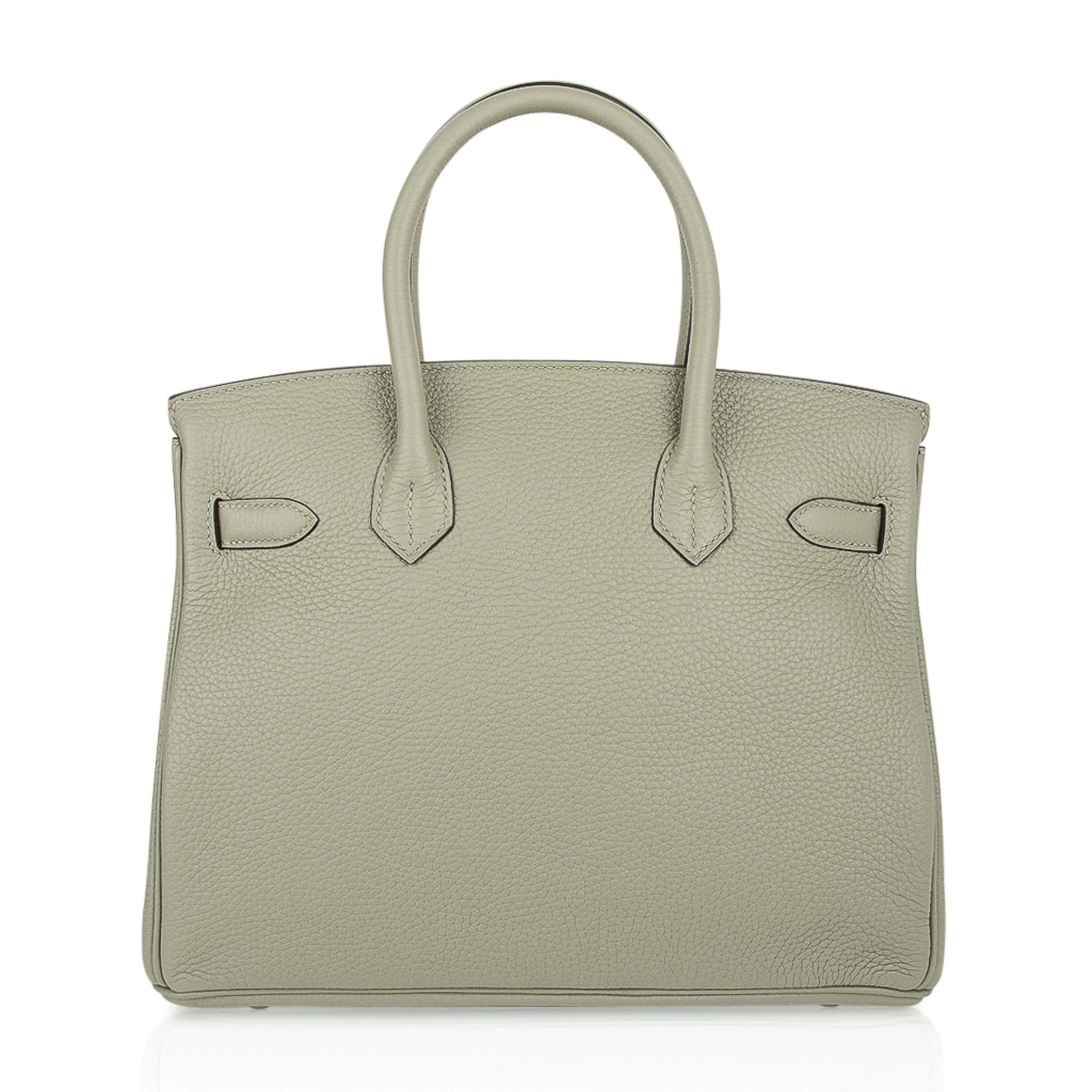 Birkin 30 Bag Sage (Sauge) Clemence Leather Gold Hardware