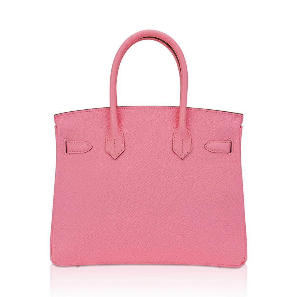 Birkin 30 Bag Rose Confetti Epsom Leather with Palladium Hardware