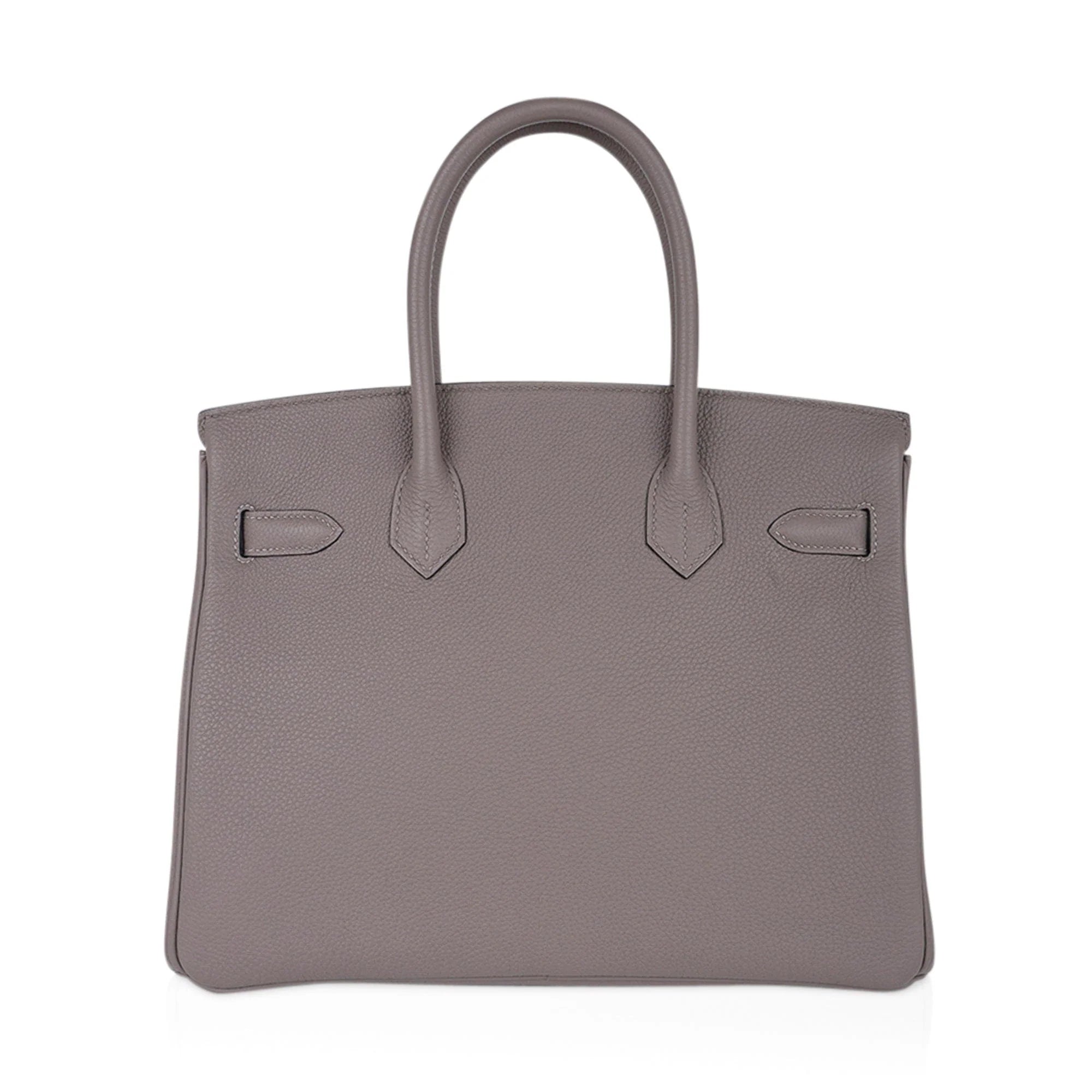 Birkin 30 Bag Gris Asphalte Togo Leather with Palladium Hardware