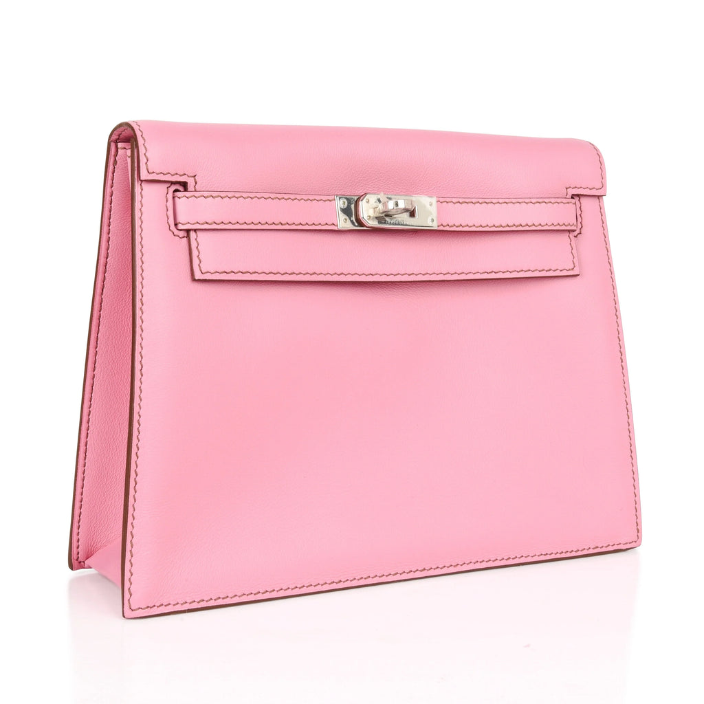 Kelly Danse Bag 5P Pink Swift Palladium