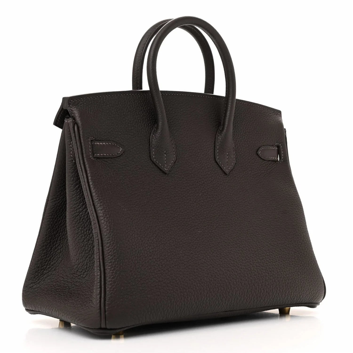 Birkin 25 Togo handbag is made of extremely soft calfskin
