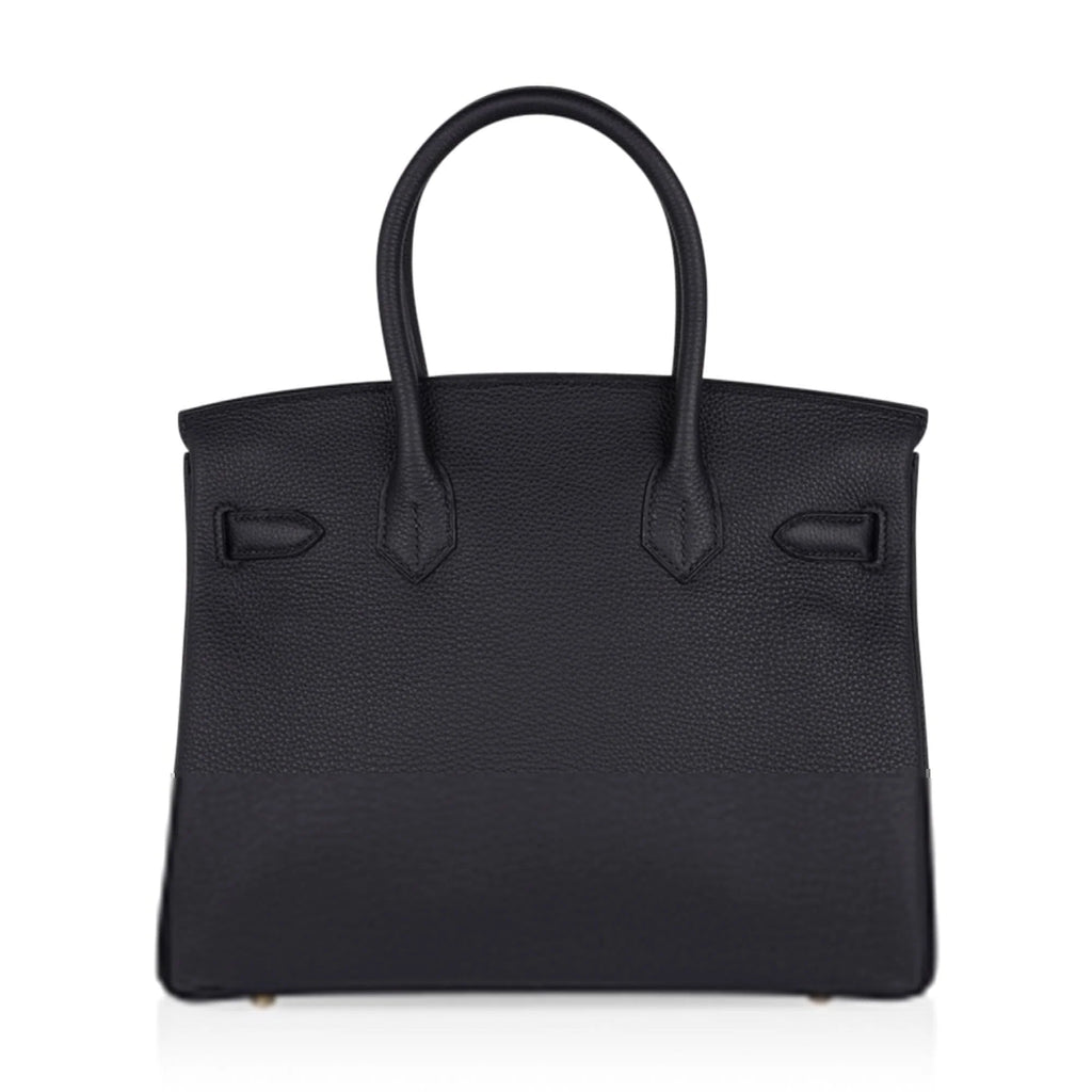 Birkin 30 Bag Black Togo Leather with Gold Hardware