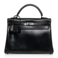 Kelly 32 So Black Bag Box Leather Limited Edition